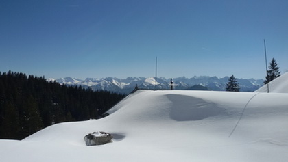 Scharnitzalm im Schnee